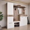 Modula Előszoba Garnitúra (Gotland-Fehér) modern