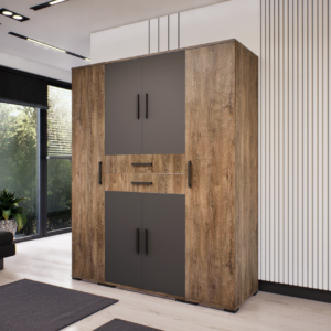 Palazio Gardrób 160 (Antracit-Bolzánó) modern