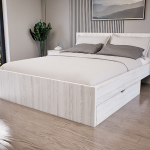 Sorello Ágykeret 160 cm (Hófehér kőris) modern