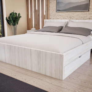 Sorello Ágykeret 180 cm (Hófehér kőris) modern