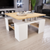 Tavolo Dohányzóasztal (Fehér-Artisan) modern