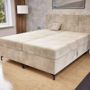 Verano Boxspring Franciaágy (Bézs) modern