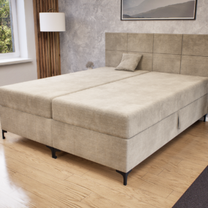 Verano Boxspring Franciaágy (Barna) modern