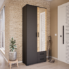 Walkon Cipősszekrény (Antracit-Artisan) modern
