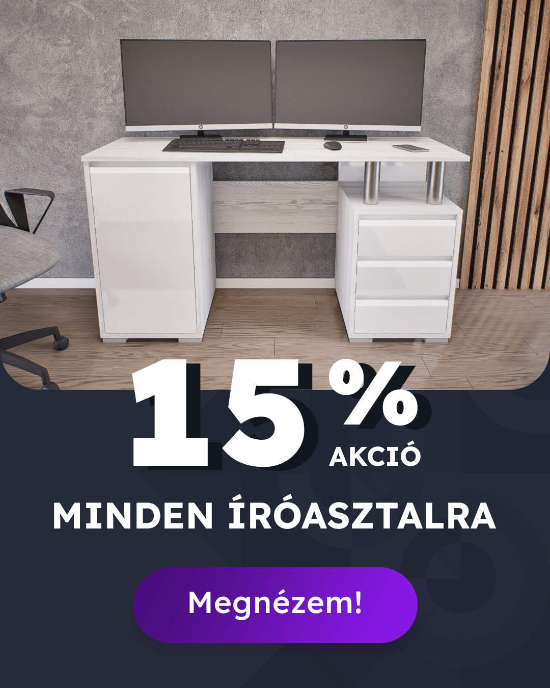 Íróasztal akció
