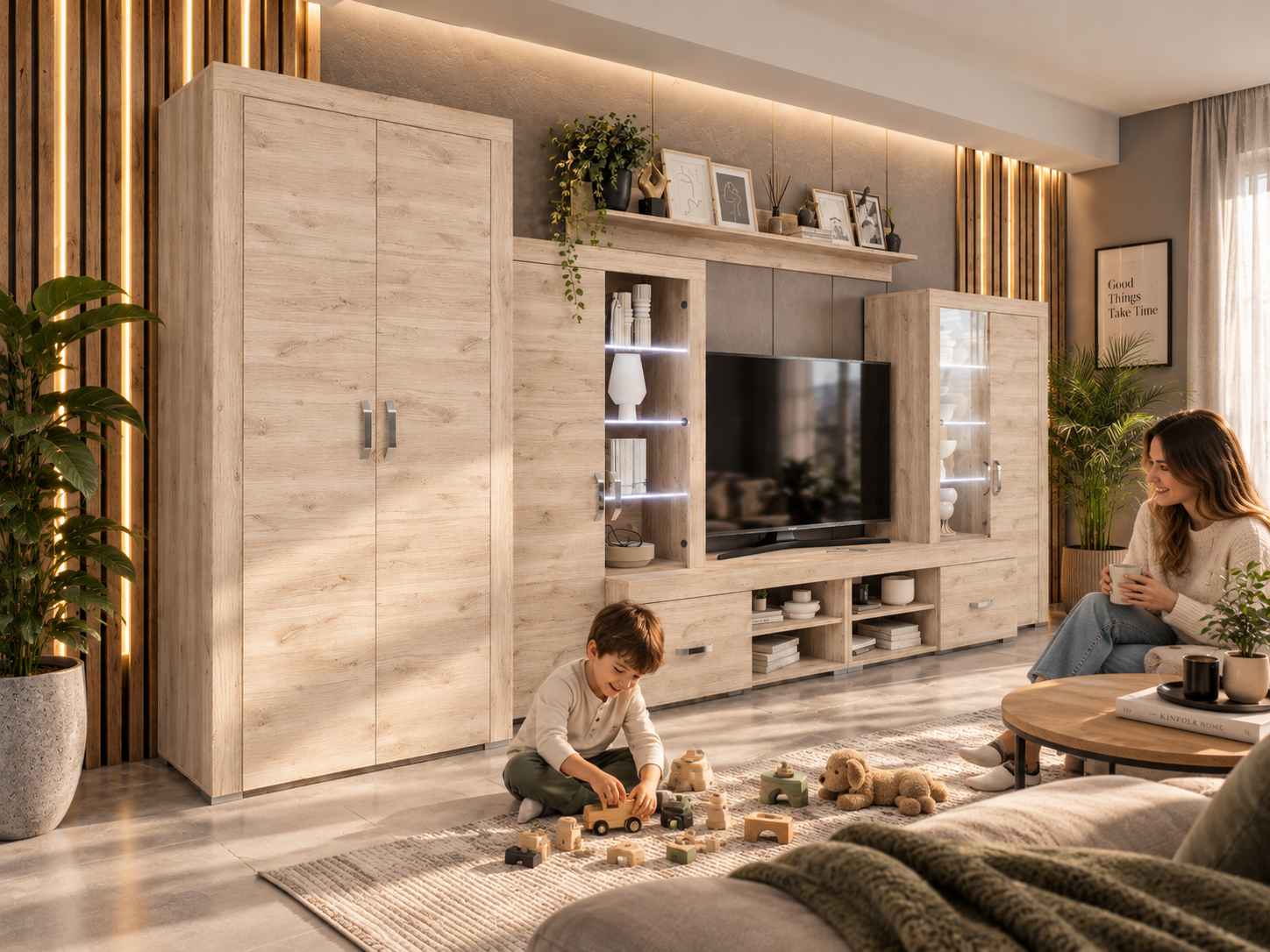 HOMEZON bútor színek 2026 – választható fő- és másodlagos színek