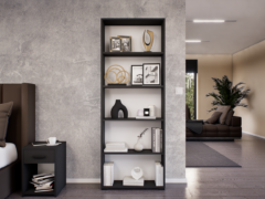 Linea Könyvespolc (Antracit) modern