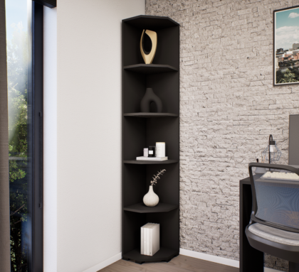 Vertigo Sarokpolc (Antracit) modern