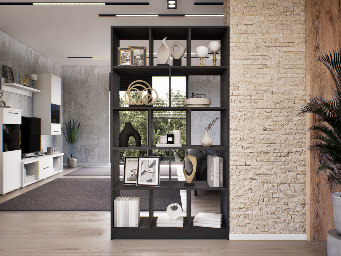 Zenith Térelválasztó  (Antracit) modern