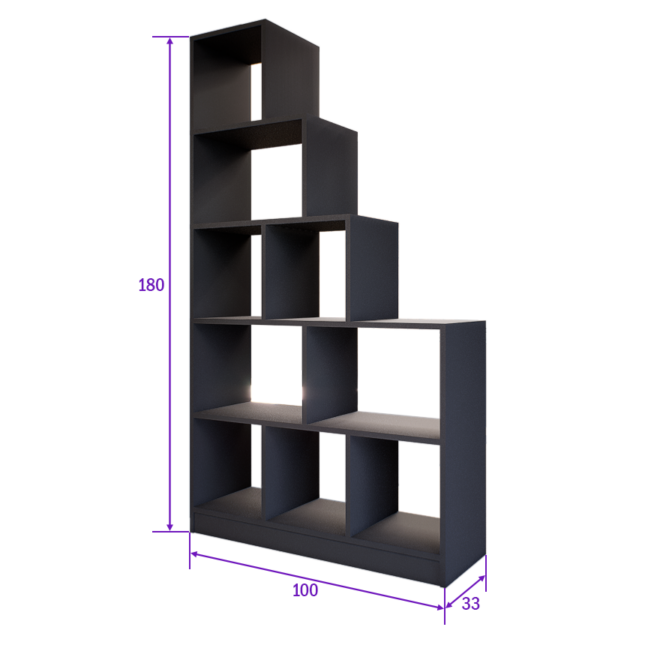 Fragmenta Térelválasztó  (Antracit) modern