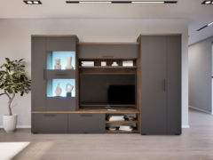 Marante szekrénysor (Bolzánó-Antracit) modern