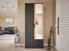 Walkon Cipősszekrény (Antracit-Artisan) modern