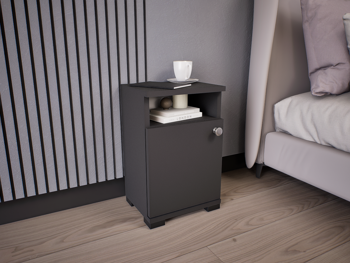 Noctura Éjjeliszekrény (Antracit) modern
