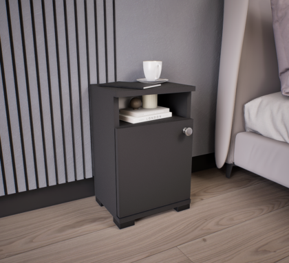 Noctura Éjjeliszekrény (Antracit) modern