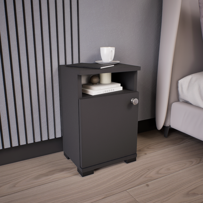 Noctura Éjjeliszekrény (Antracit) modern