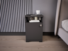Noctura Éjjeliszekrény (Antracit) modern