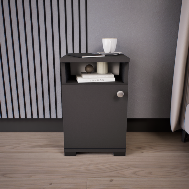 Noctura Éjjeliszekrény (Antracit) modern