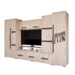 Fortezza szekrénysor (Fehér Tölgy) modern