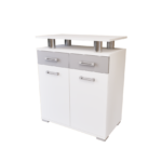 Ambria Komód (Fehér-Láva szürke) modern