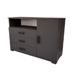 Nerella Komód (Concordia-Antracit) modern