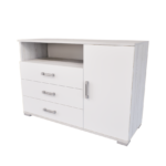 Nerella Komód (Hófehér kőris-Fehér) modern