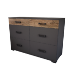 Orvello Komód (Antracit-Bolzánó) modern