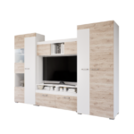 Cameo szekrénysor (Fehér-Fehér Tölgy) modern