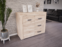 Luxara I. Komód (Fehér Tölgy) modern