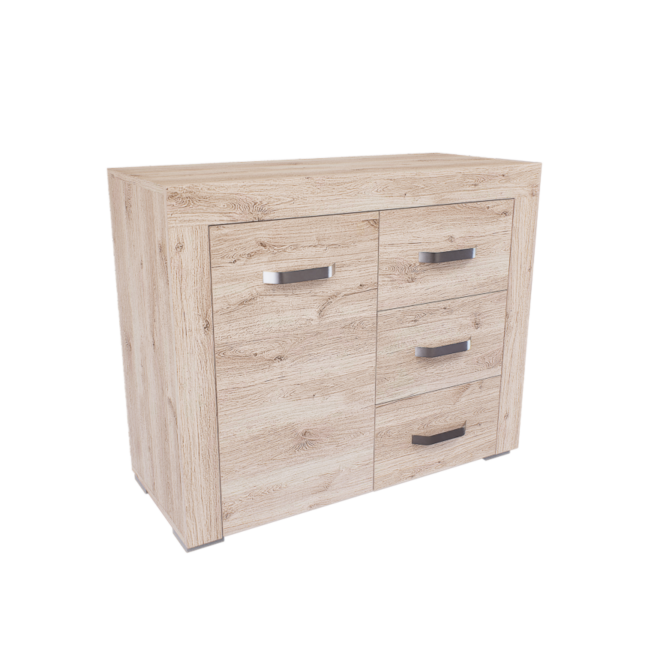 Luxara I. Komód (Fehér Tölgy) modern