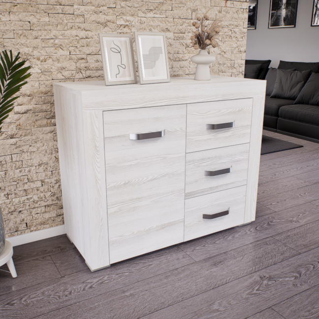 Luxara I. Komód (Hófehér kőris) modern