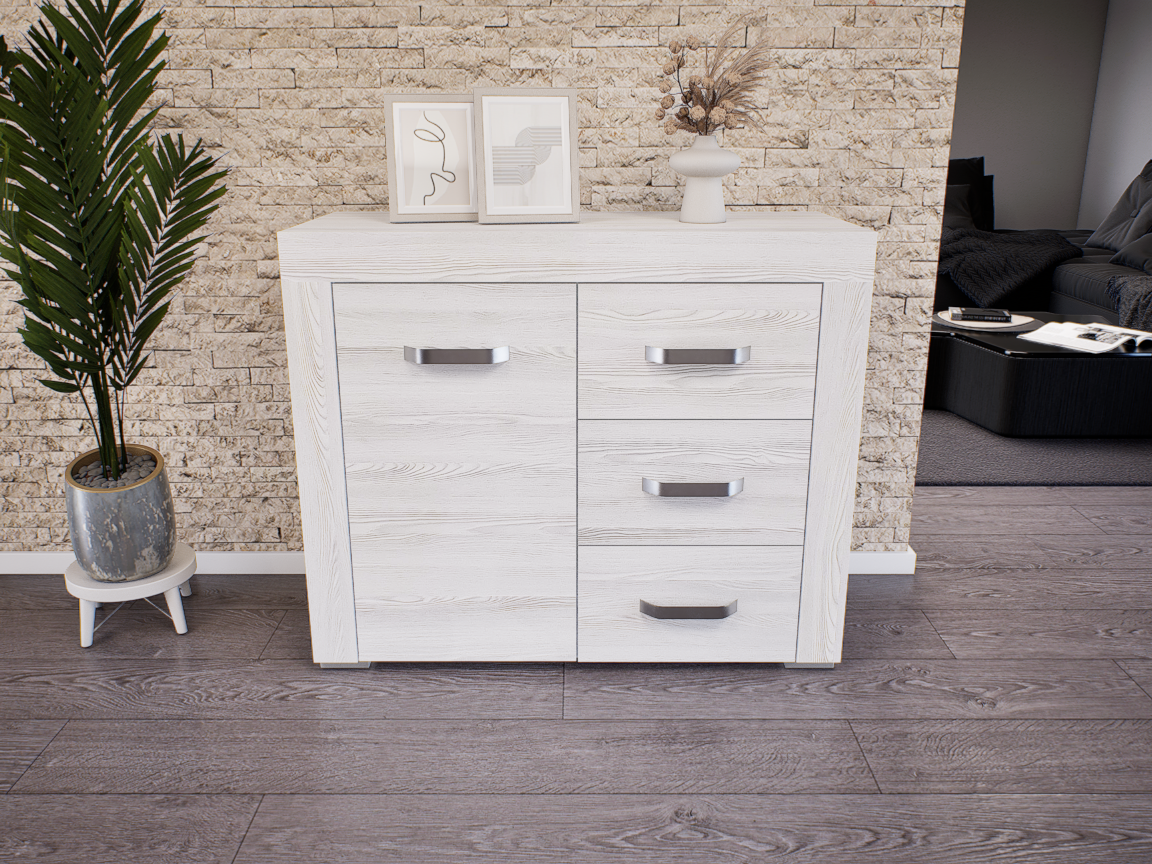 Luxara I. Komód (Hófehér kőris) modern