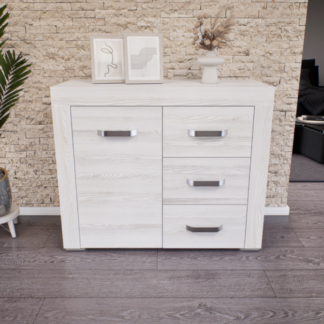 Luxara I. Komód (Hófehér kőris) modern