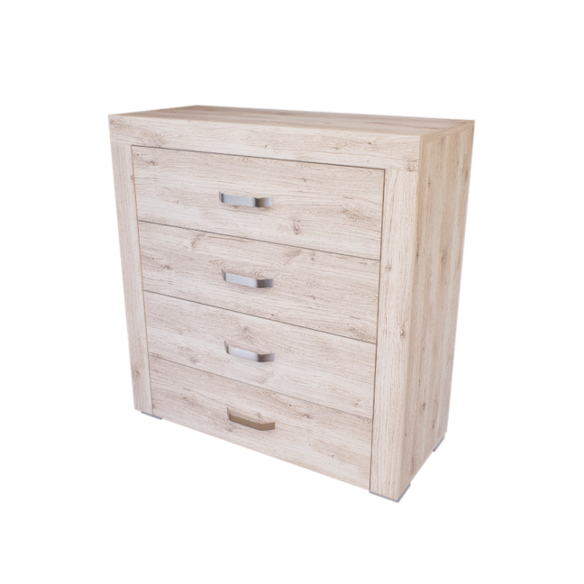 Luxara II. Komód (Fehér Tölgy) modern