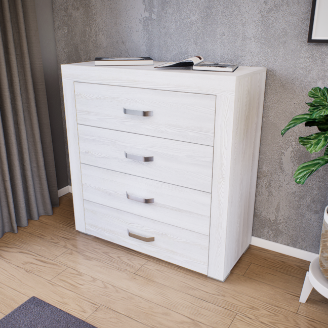 Luxara II. Komód (Hófehér kőris) modern
