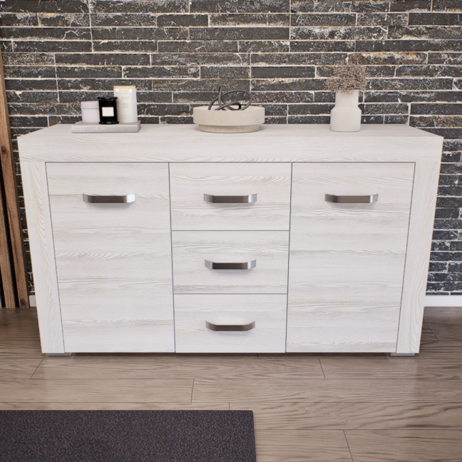 Luxara III. Komód (Hófehér kőris) modern