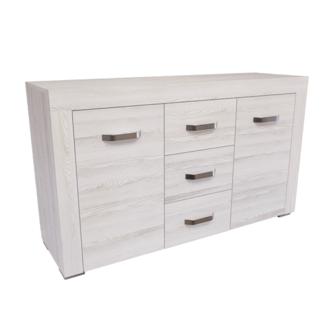 Luxara III. Komód (Hófehér kőris) modern