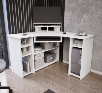Lexon íróasztal (Fehér) modern