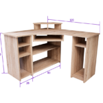 Lexon íróasztal (Sonoma) modern