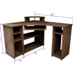 Lexon íróasztal (Bolzánó) modern