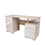 Somnia Nagy íróasztal (Fehér Tölgy-Magasfényű Fehér) modern