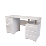 Somnia Nagy íróasztal (Hófehér kőris-Magasfényű Fehér) modern