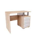 Somnia Kicsi íróasztal (Sonoma-Magasfényű Fehér) modern