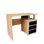 Somnia Kicsi íróasztal (Artisan-Magasfényű Fekete) modern