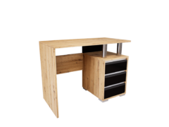 Somnia Kicsi íróasztal (Artisan-Magasfényű Fekete) modern