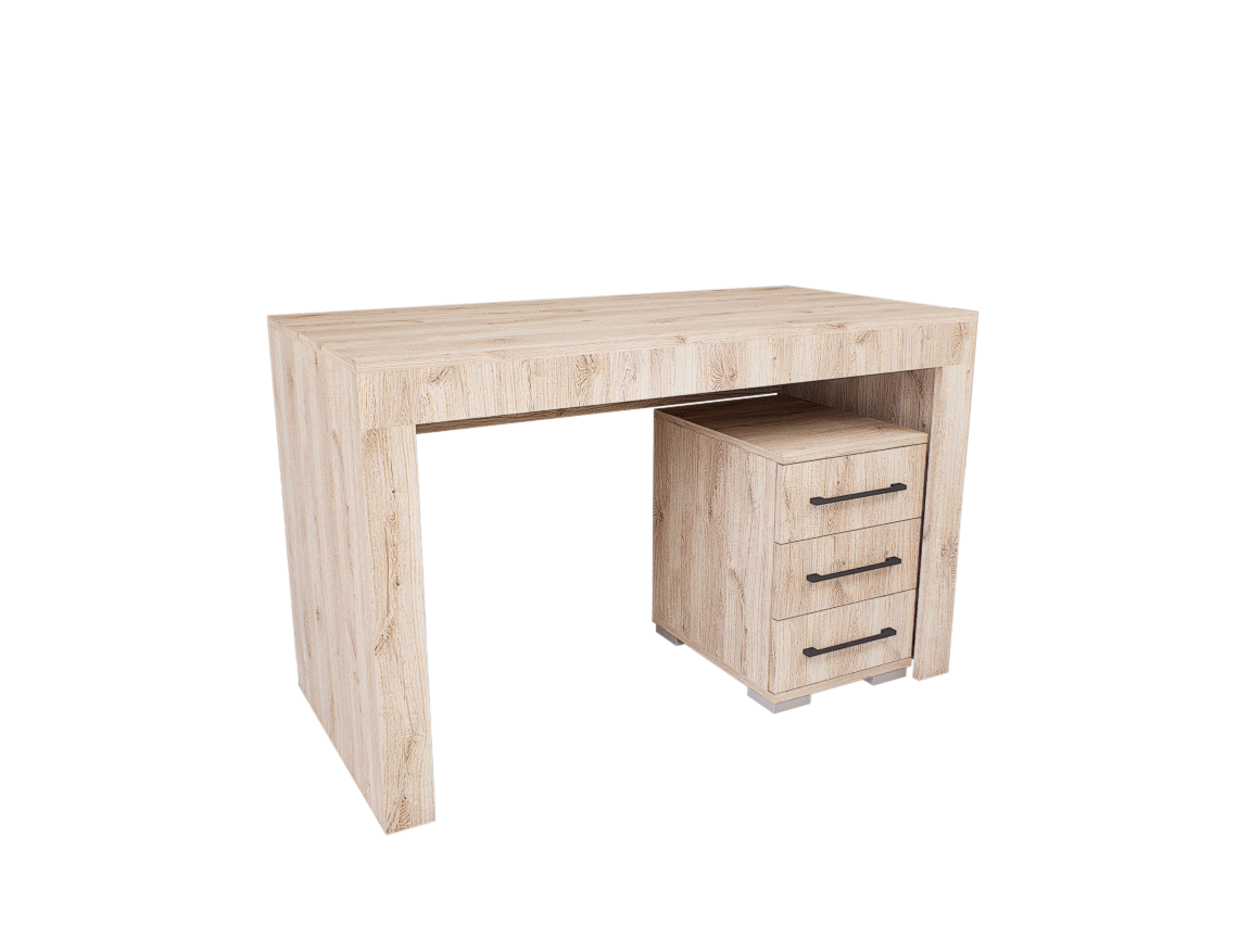 Altero íróasztal (Fehér Tölgy) modern