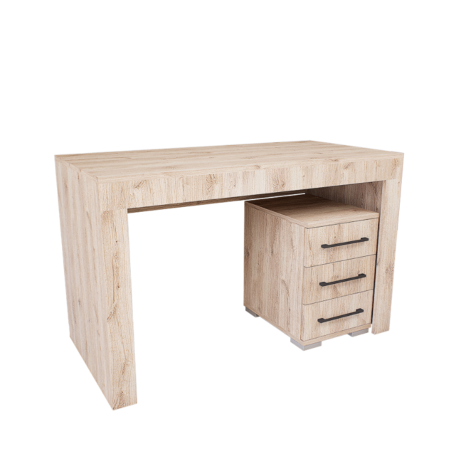 Altero íróasztal (Fehér Tölgy) modern