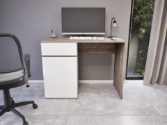 Modulo íróasztal (Gotland-Fehér) modern