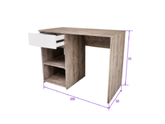 Modulo íróasztal (Gotland-Fehér) modern