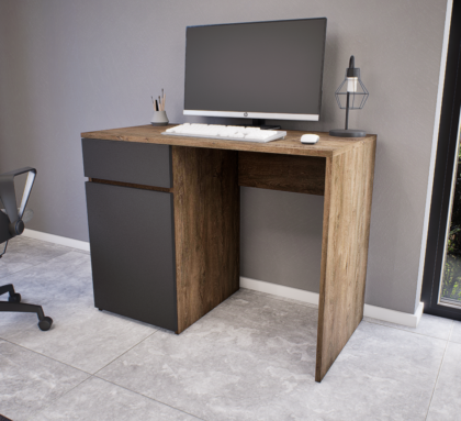 Modulo íróasztal (Bolzánó-Antracit) modern