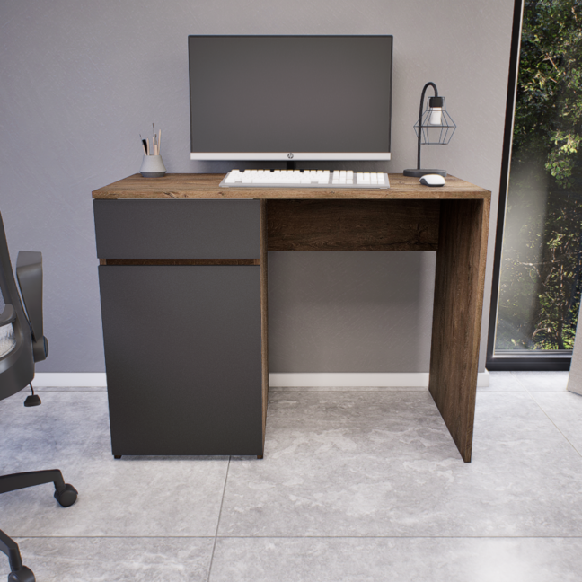 Modulo íróasztal (Bolzánó-Antracit) modern